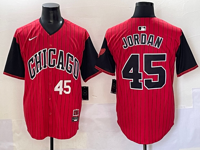 Men Chicago White Sox #45 Jordan red Nike MLB 2026 jersey 0654006
